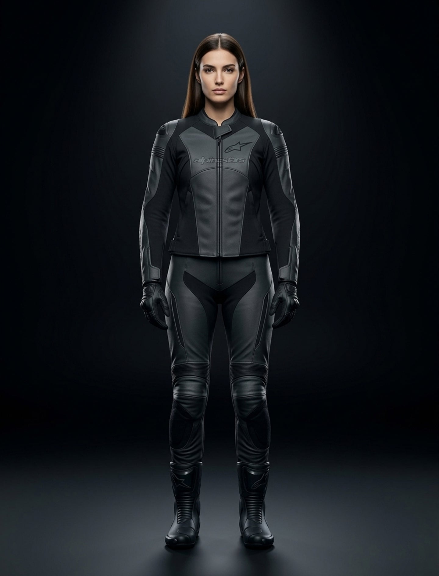 Alpinestart Women Leather Jacket 1