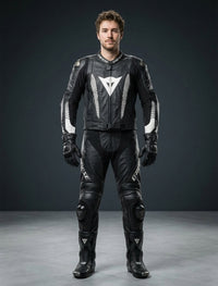 Dainese  Leather Motorcycle Set with Airbagss 3
