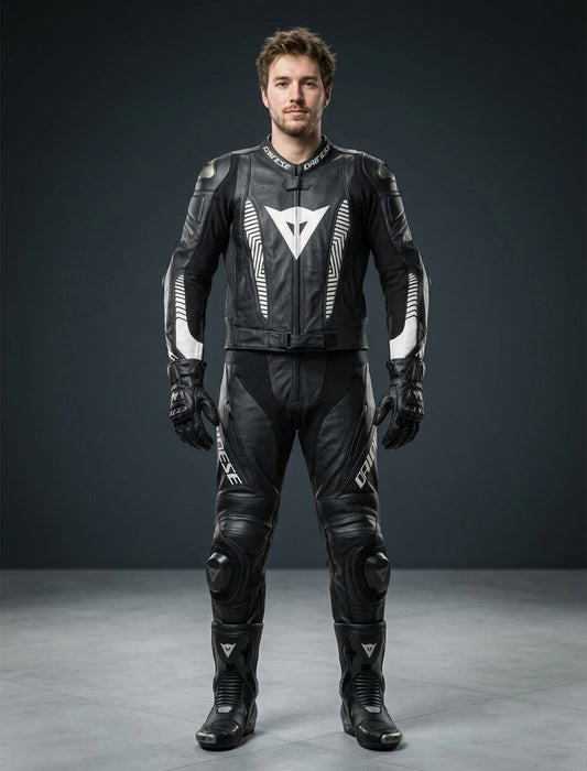 Dainese  Leather Motorcycle Set with Airbagss 3