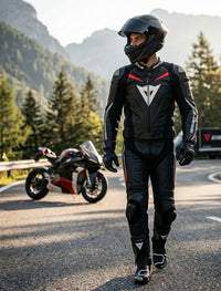 Dainese  Leather Motorcycle Set with Airbags 5