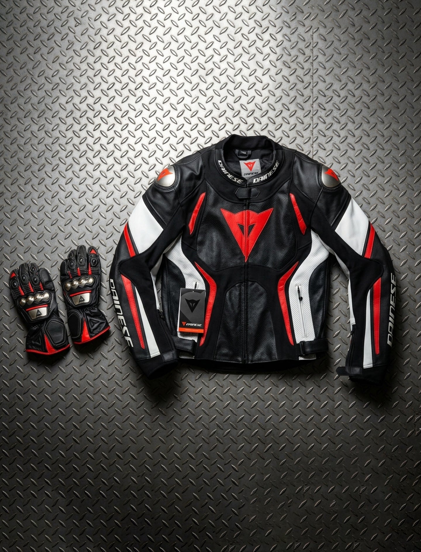 Dainese  Leather Motorcycle Set with Airbags 1