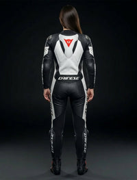 DAINENE WOMEN MOTORCYCLE PERFORATED LEATHER SUIT